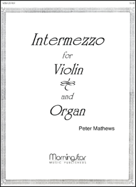 Intermezzo for Violin and Organ