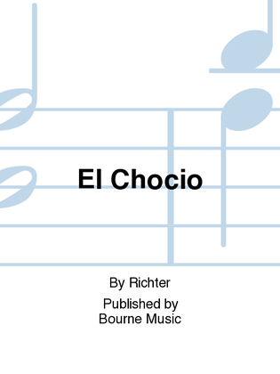 Book cover for El Chocio