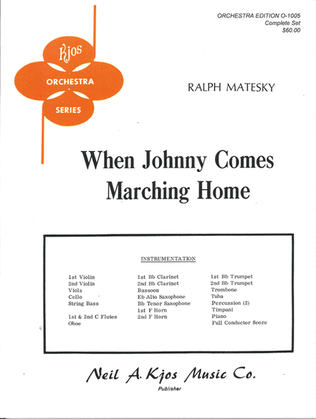 When Johnny Comes Marching Home