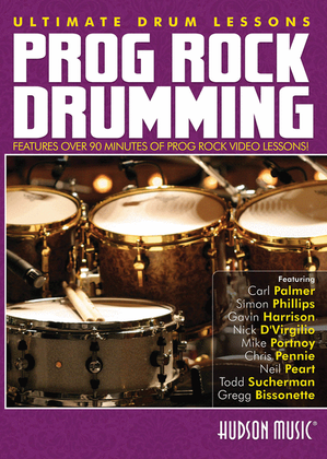 Book cover for Prog Rock Drumming