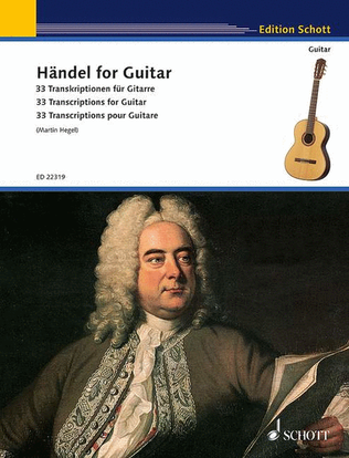 Book cover for Handel for Guitar