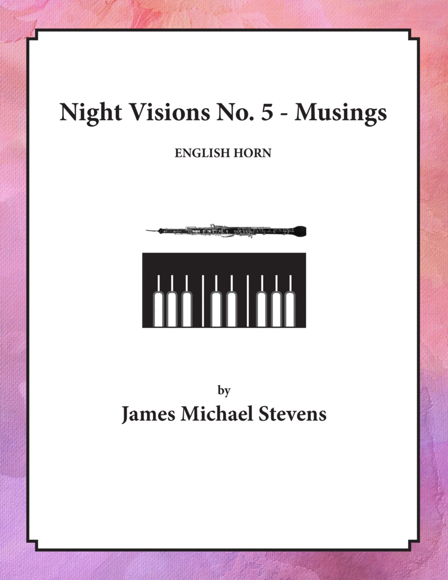 Night Visions No. 5 - Musings - English Horn & Piano image number null