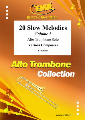 Book cover for 20 Slow Melodies Volume 1