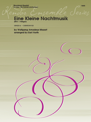 Book cover for Eine Kleine Nachtmusik/Mvt. 1 Allegro