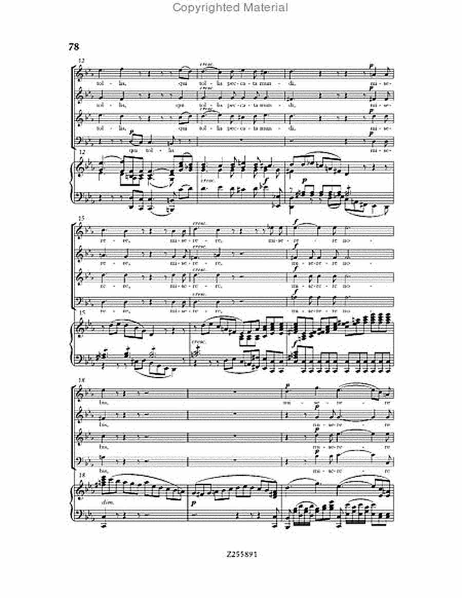 Mass in C major, Op.86