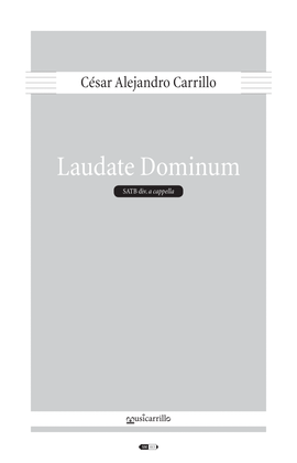 Book cover for Laudate Dominum