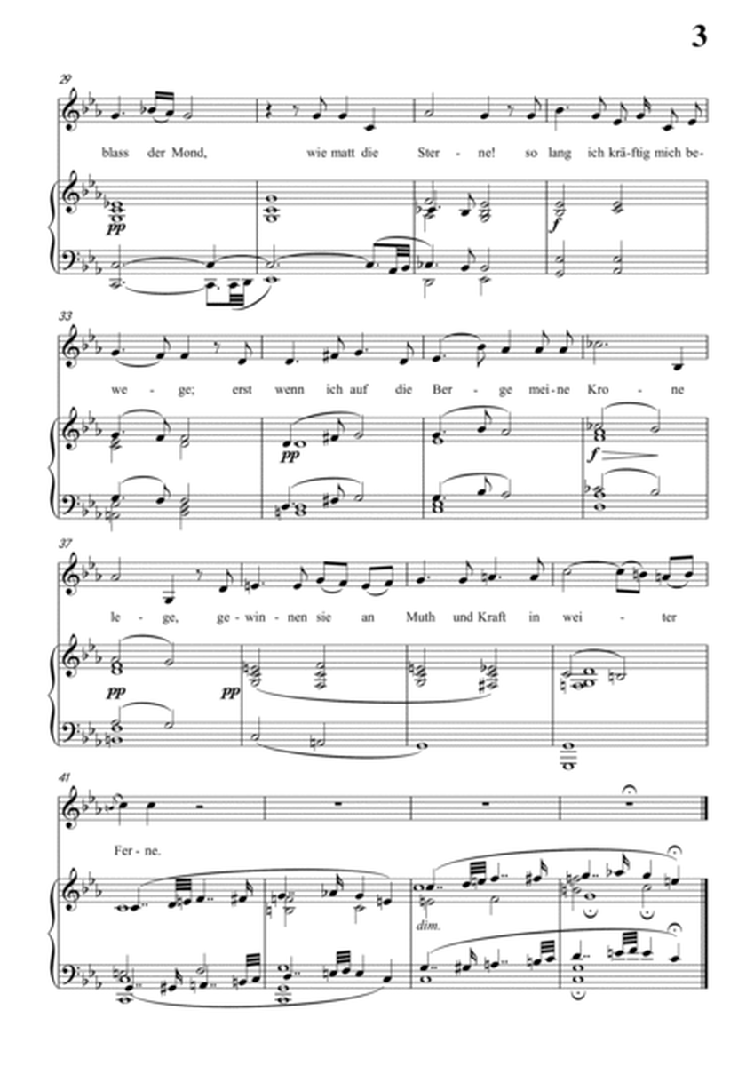Schubert-Freiwilliges Versinken(Voluntary Oblivion),D.700 in c minor,for Vocal and Pno