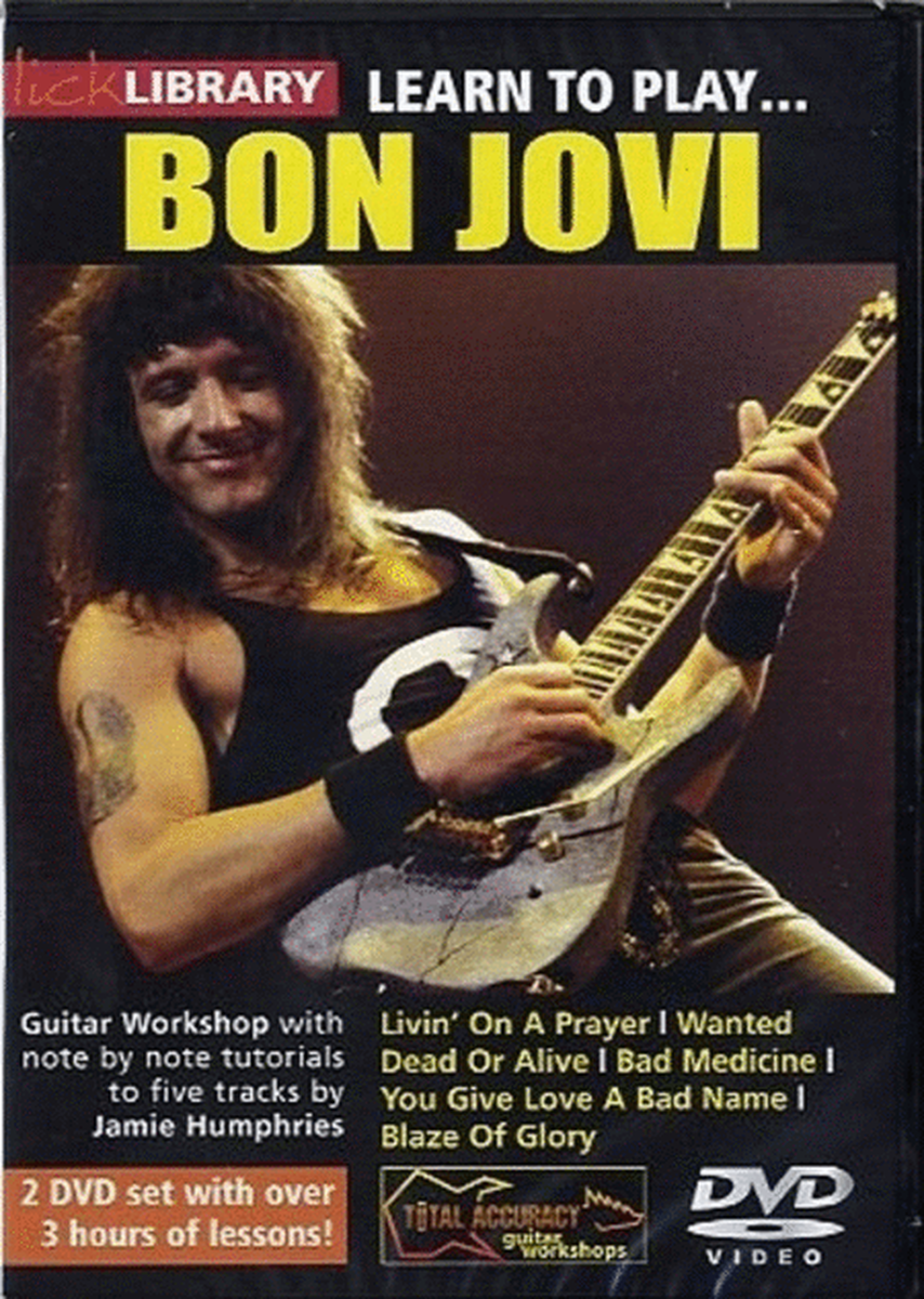 Learn To Play Bon Jovi 2Dvds