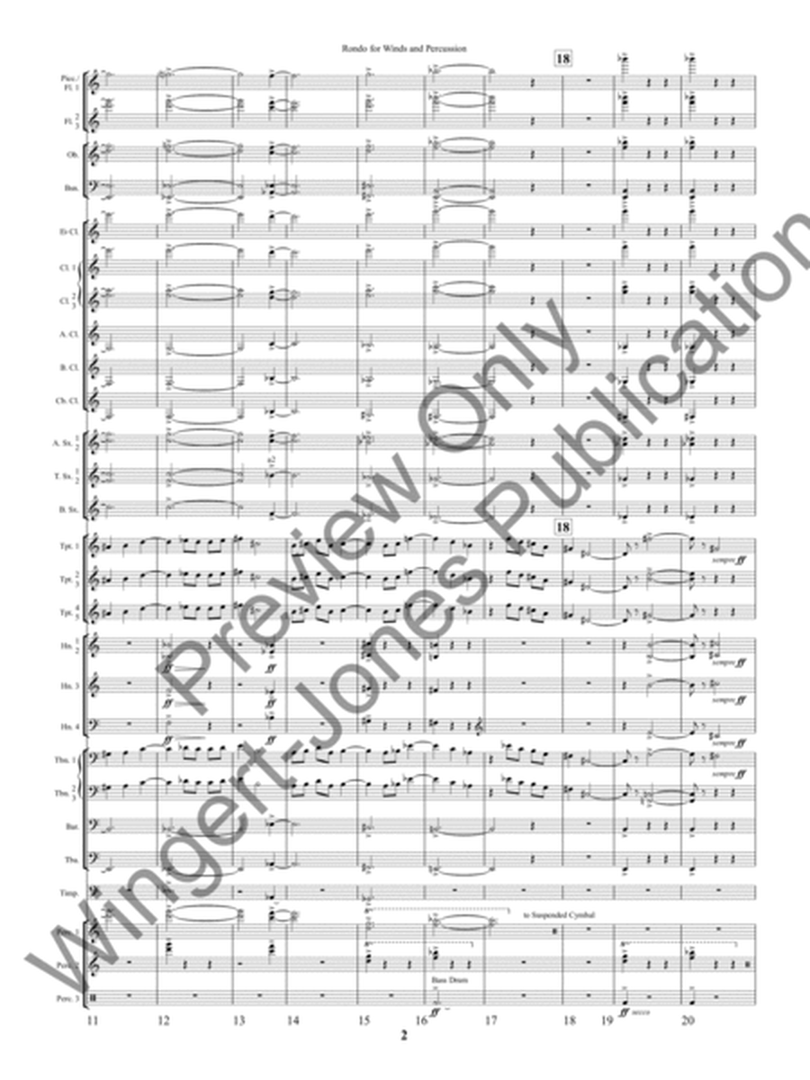 Rondo for Winds and Percussion image number null