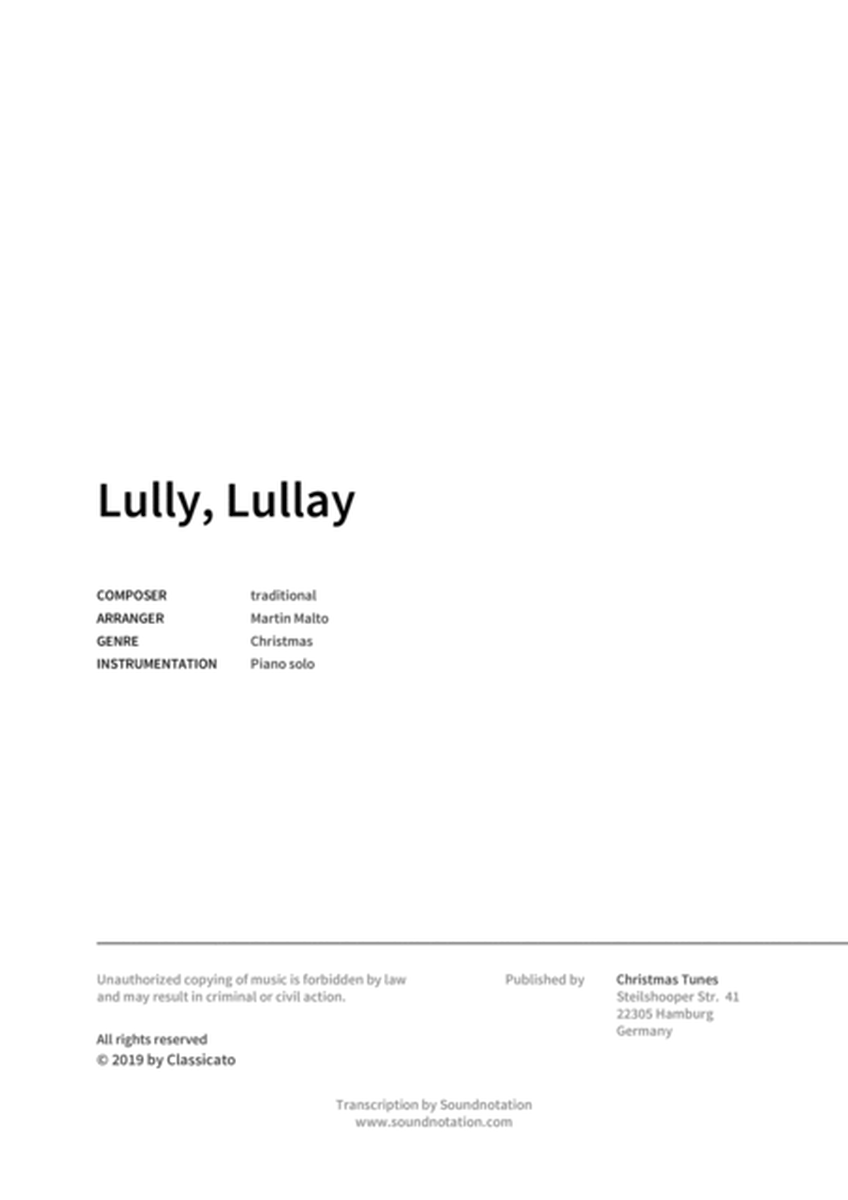 Lully, Lullay image number null