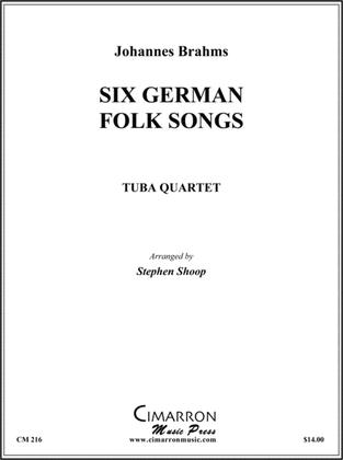 Book cover for Six German Folk Songs