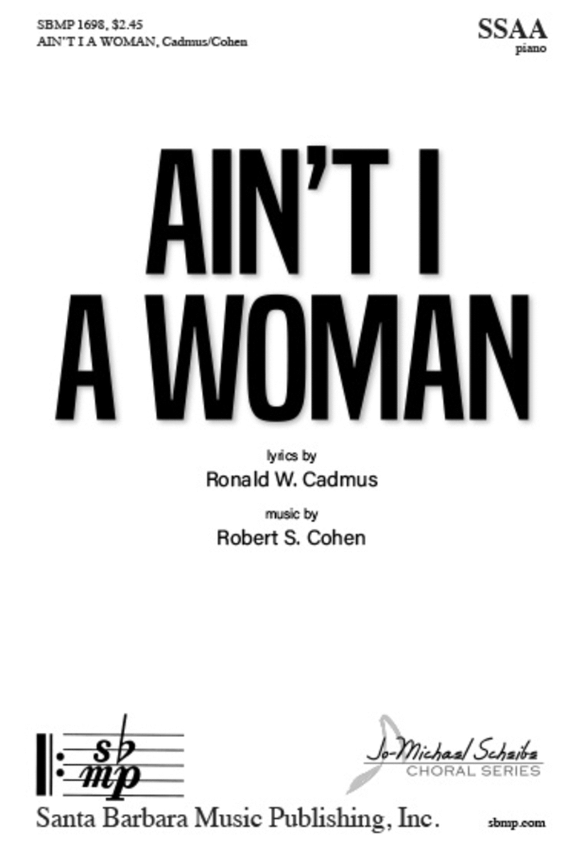 Ain’t I A Woman - SSAA image number null