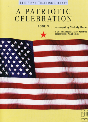 Book cover for A Patriotic Celebration, Book 3 (NFMC)