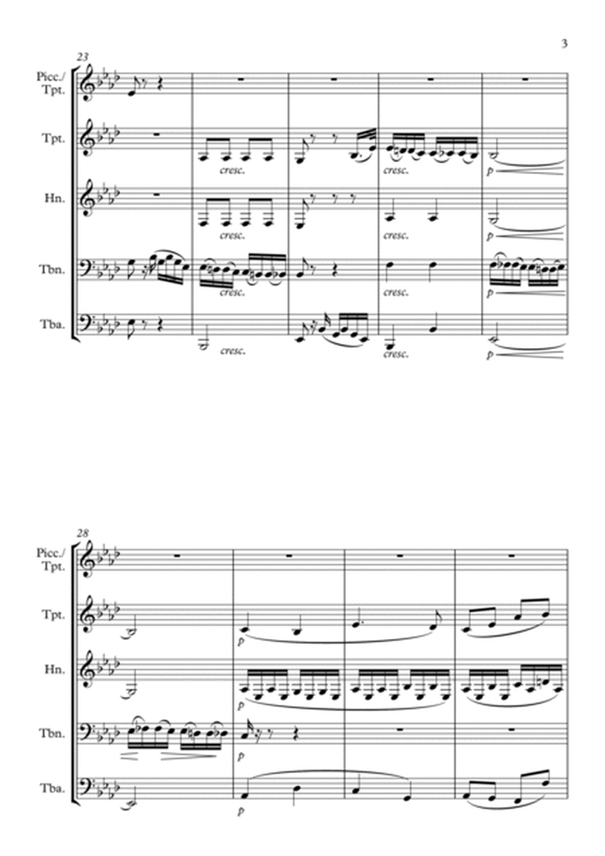 Adagio Cantabile from Piano Sonata 'Pathetique' Opus 13 by Ludwig van Beethoven