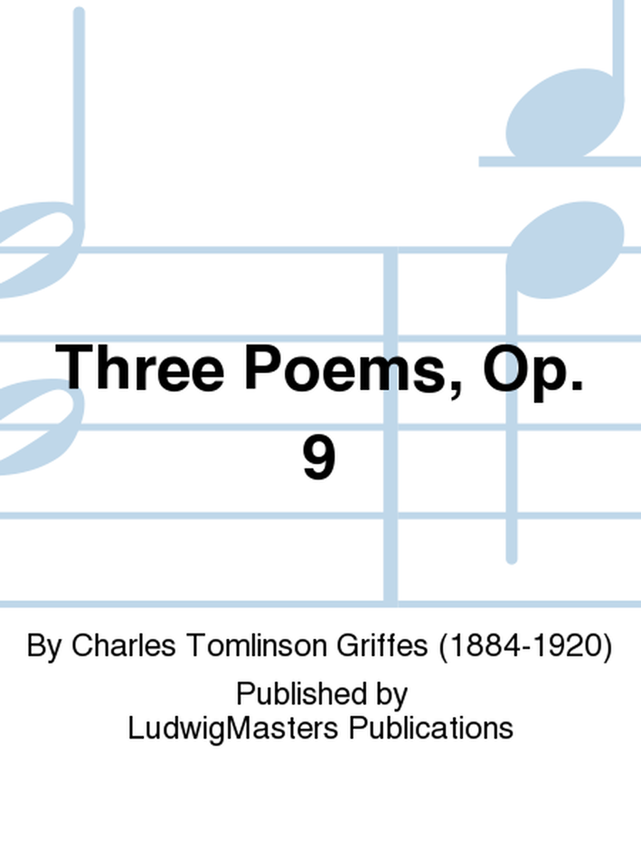 Three Poems, Op. 9