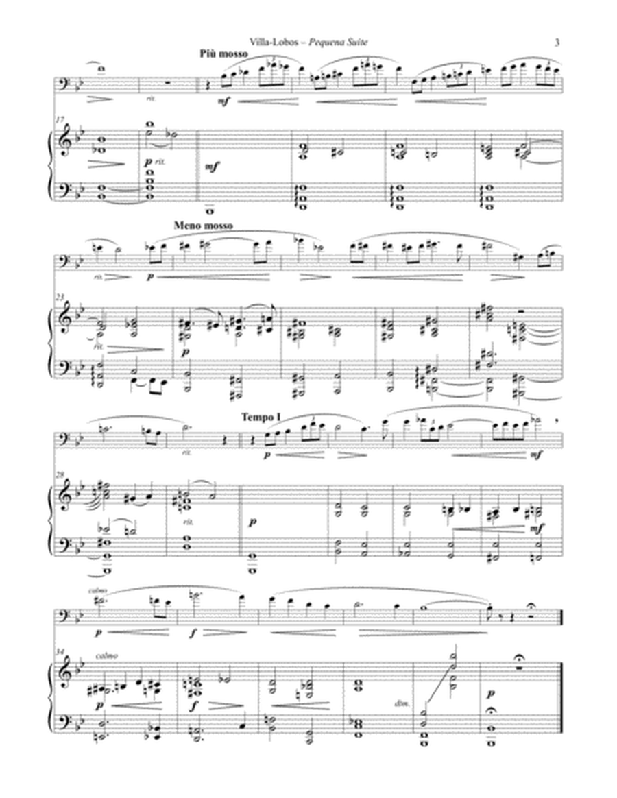 Pequena Suite for Euphonium and Piano