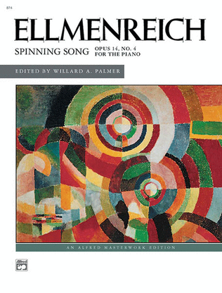 Book cover for Spinning Song, Op. 14, No. 4
