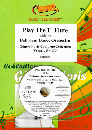 Book cover for Play The 1st Flute With The Ballroom Dance Orchestra Vol. 5
