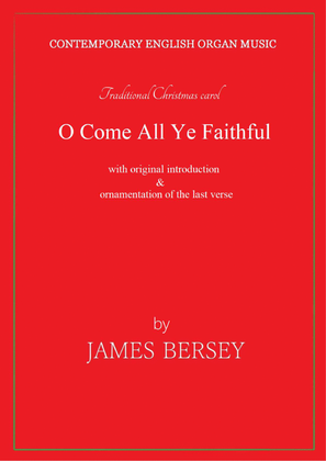 Book cover for O Come All Ye Faithful (Organ Fanfare & Ornamentation in G major)