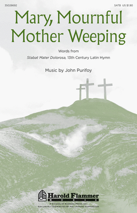 Book cover for Mary, Mournful Mother Weeping