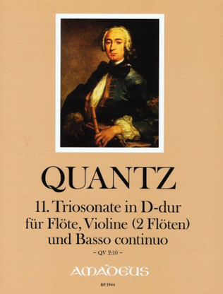 Book cover for Triosonate in D QV2:10