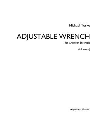 Book cover for Adjustable Wrench