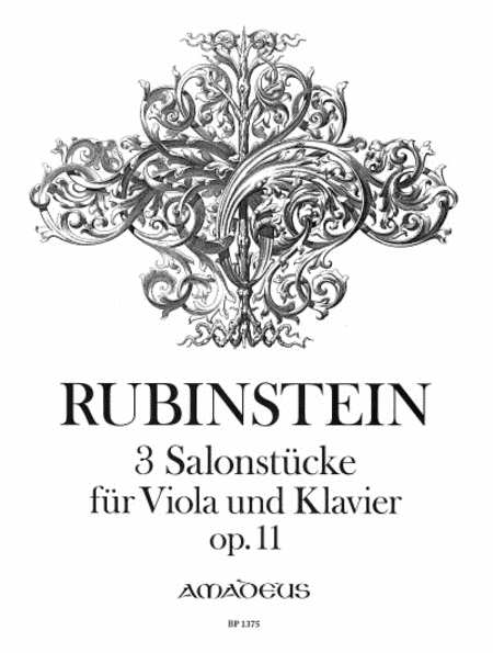 3 Salonstuecke op. 11