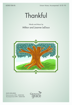 Book cover for Thankful