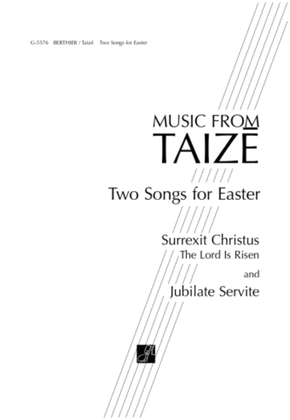 Book cover for Two Songs for Easter