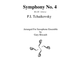 Book cover for Scherzo (Mvt. III) from Symphony No. 4