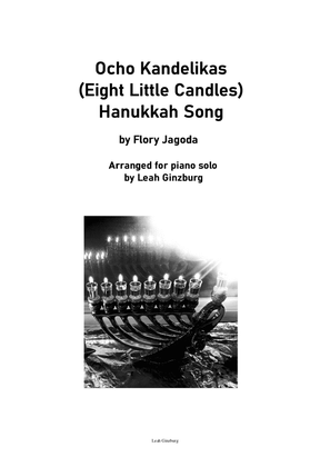Book cover for Ocho Kandelikas (Eight Little Candles) Hanukkah Song