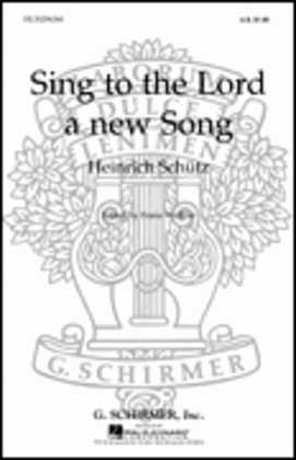 Book cover for Sing To The Lord A New Song