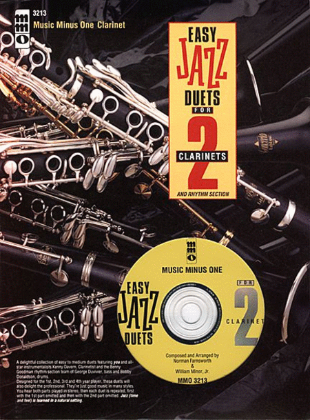 Easy Jazz Duets for Two Clarinets and Rhythm Section