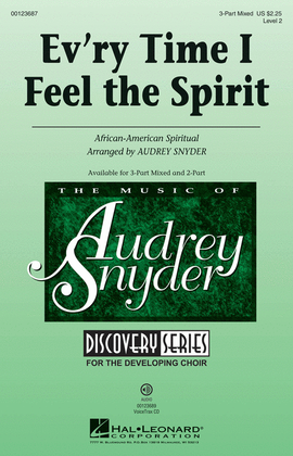 Book cover for Ev'ry Time I Feel the Spirit