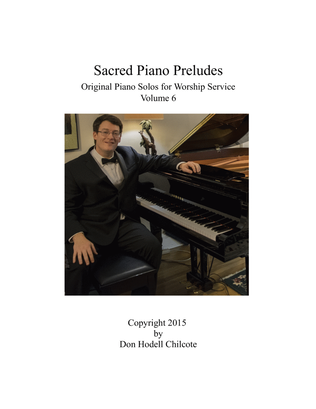 Book cover for Sacred Piano Preludes, Volume 6