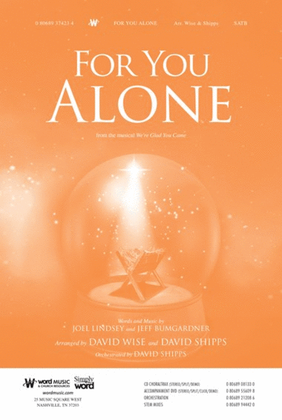 Book cover for For You Alone - CD ChoralTrax