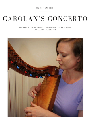 Book cover for Carolan's Concerto for Small Harp