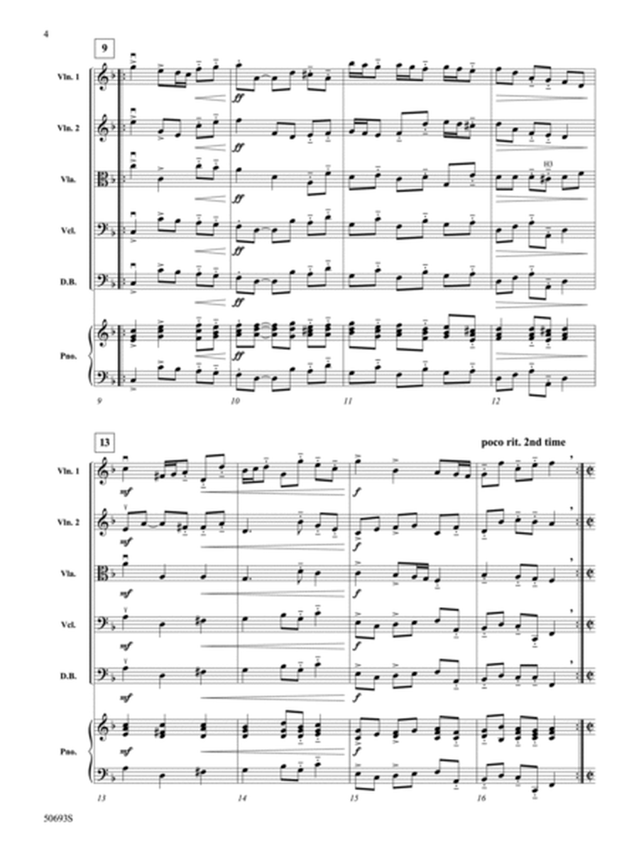 Hornpipe and Bourrée: Score