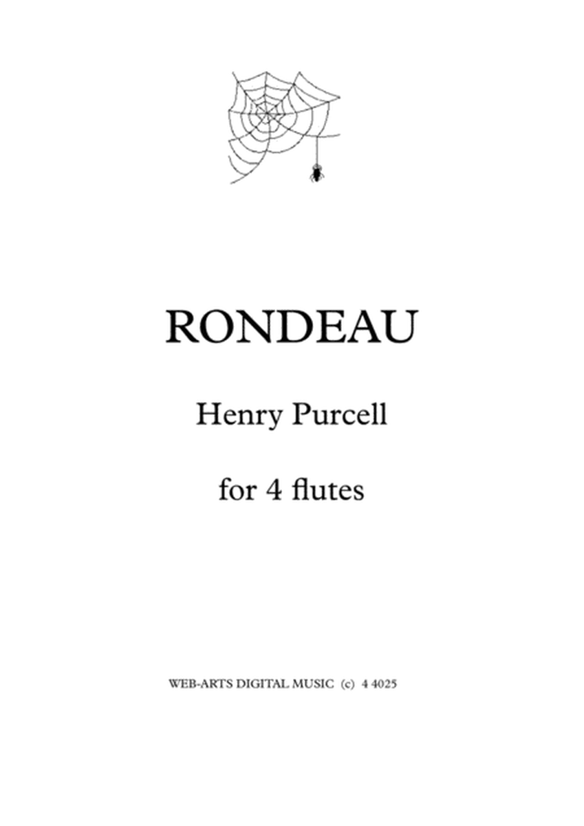 Rondeau for 4 flutes (4 4025) - PURCELL image number null
