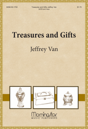 Book cover for Treasures and Gifts (Choral Score)
