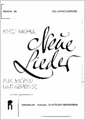 Book cover for Michel: Neue Lieder fur Jugend und Gemeinde