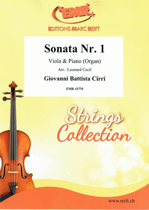 Book cover for Sonata No. 1