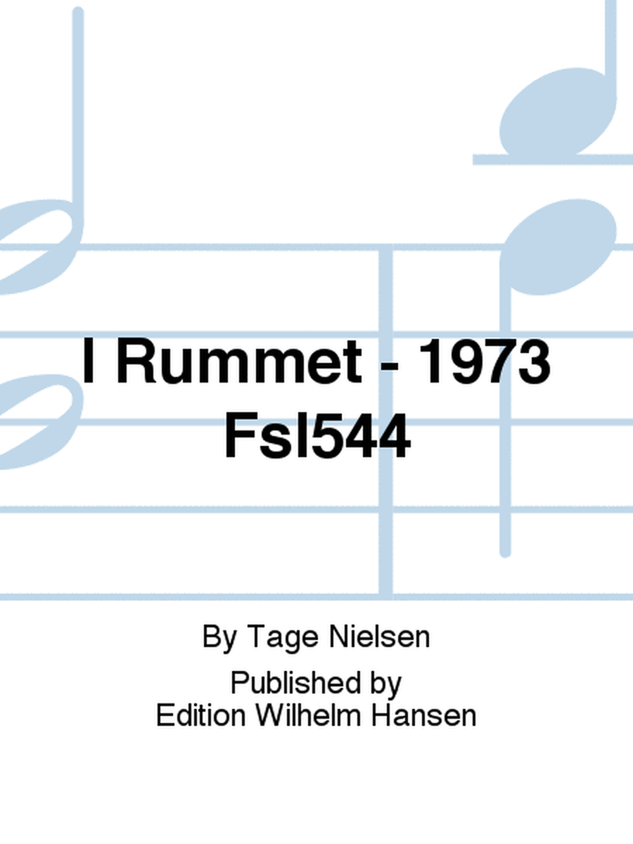 I Rummet - 1973 Fsl544