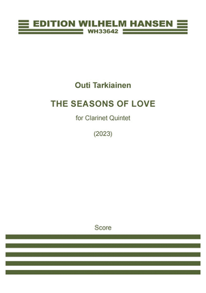 Book cover for The Seasons Of Love (Score and Parts)