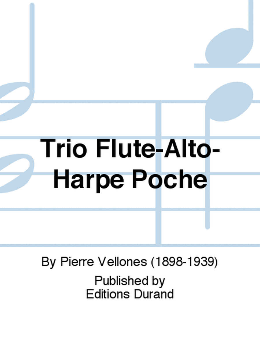 Trio Flute-Alto-Harpe Poche