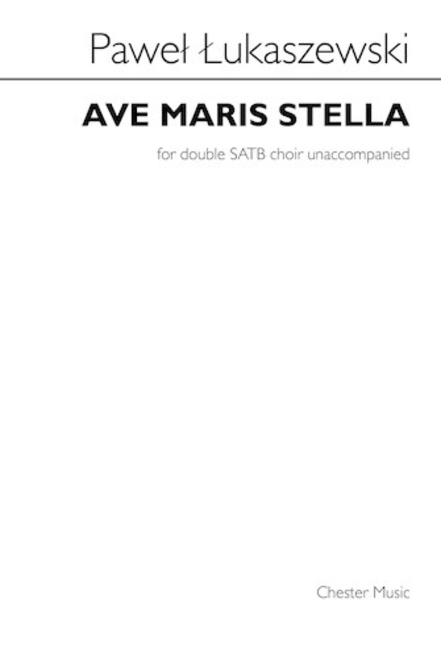 Ave Maris Stella