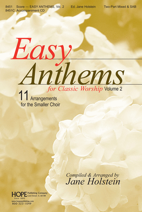 Book cover for Easy Anthems, Vol. 2