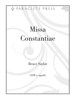 Book cover for Missa Constantiae