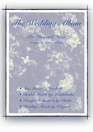 Book cover for The Wedding Album, for Solo Oboe and Piano