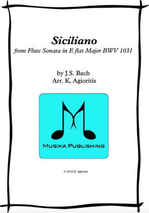 Siciliano - for String Quartet